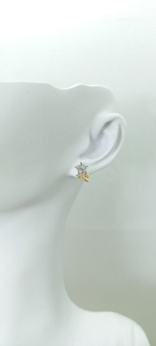 TOPO FLOR TALLO CIRCON 1CM