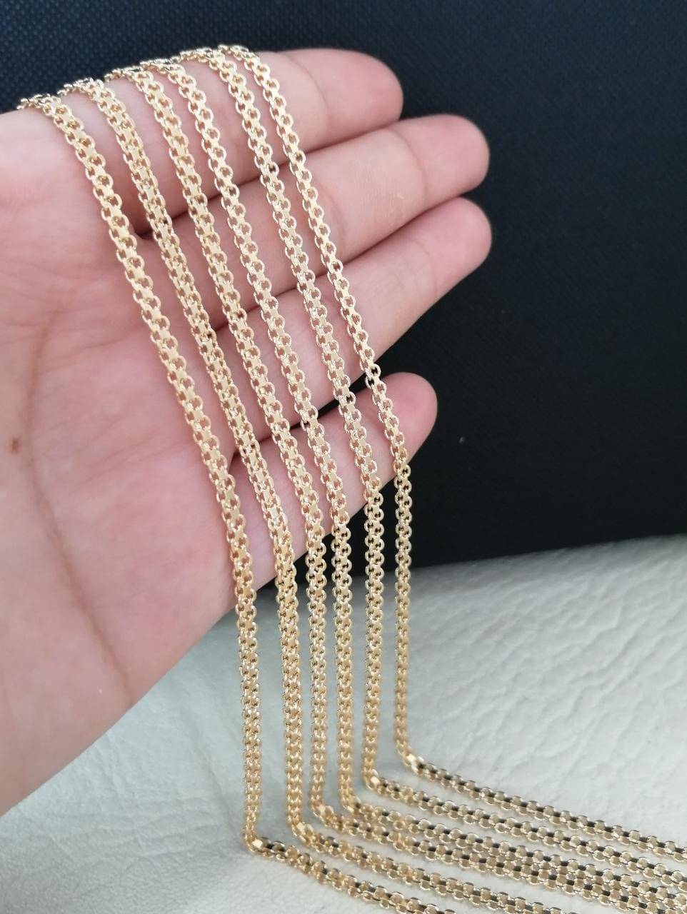 CADENA TEJIDO CHINO 3MM 65CM