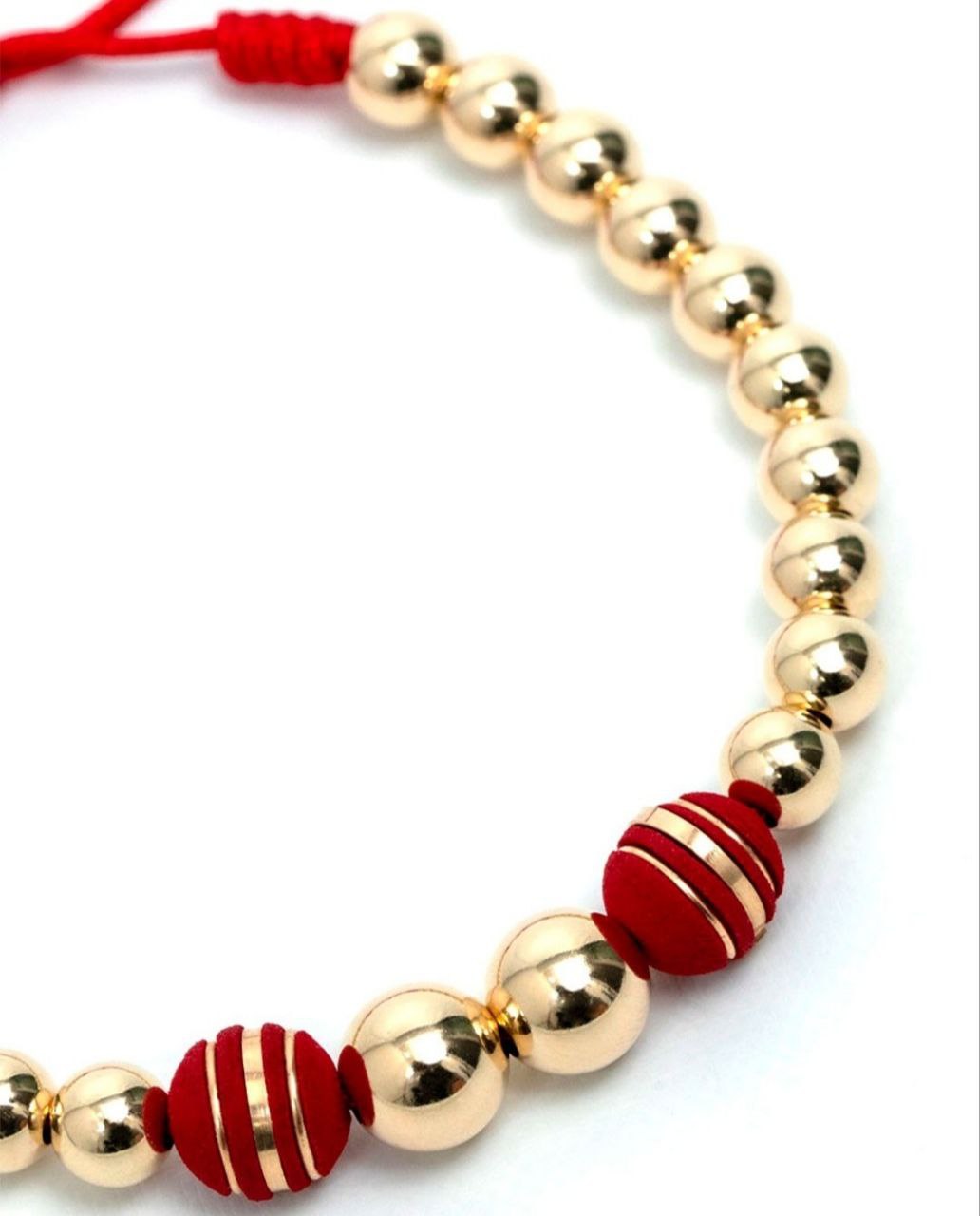 PULSERA BALIN 4MM Y 6MM DORADA