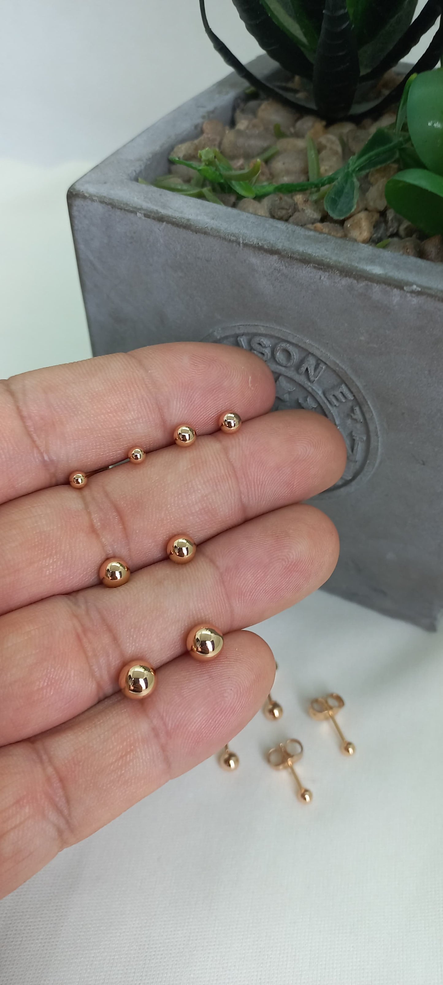 ✨ Promoción Exclusiva: 3 Pares de Topos Rose por el Precio de 2 – ¡Solo por Tiempo Limitado!