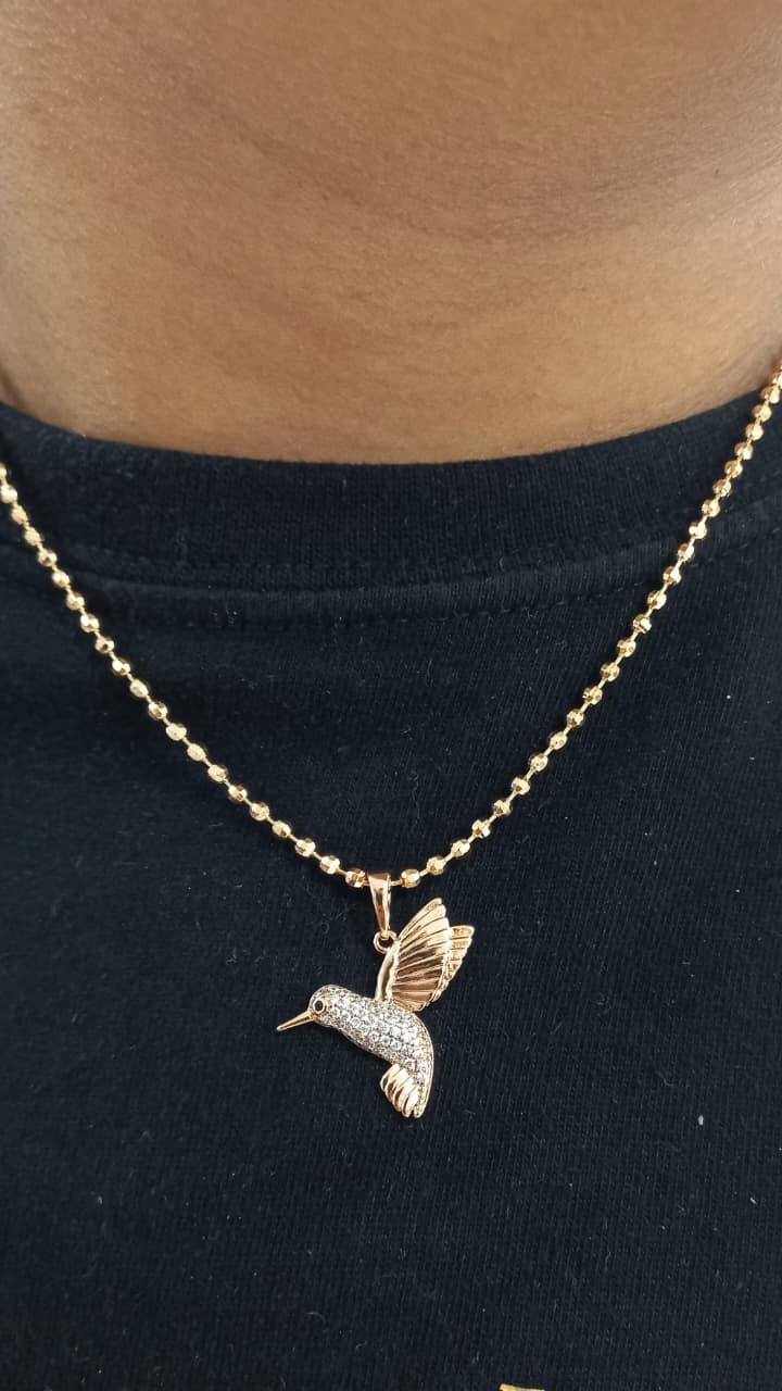 PROMOCION CADEN MILITAR FIESTA 2.5MM 45CM MAS DIJ COLIBRI