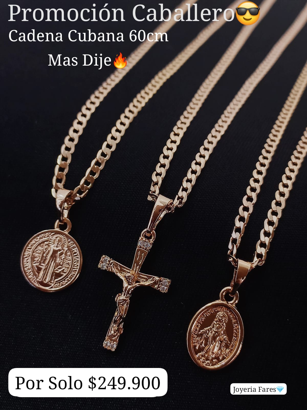 PROMOCION CADEN CUBANA 60CM ROSE MAS DIJ